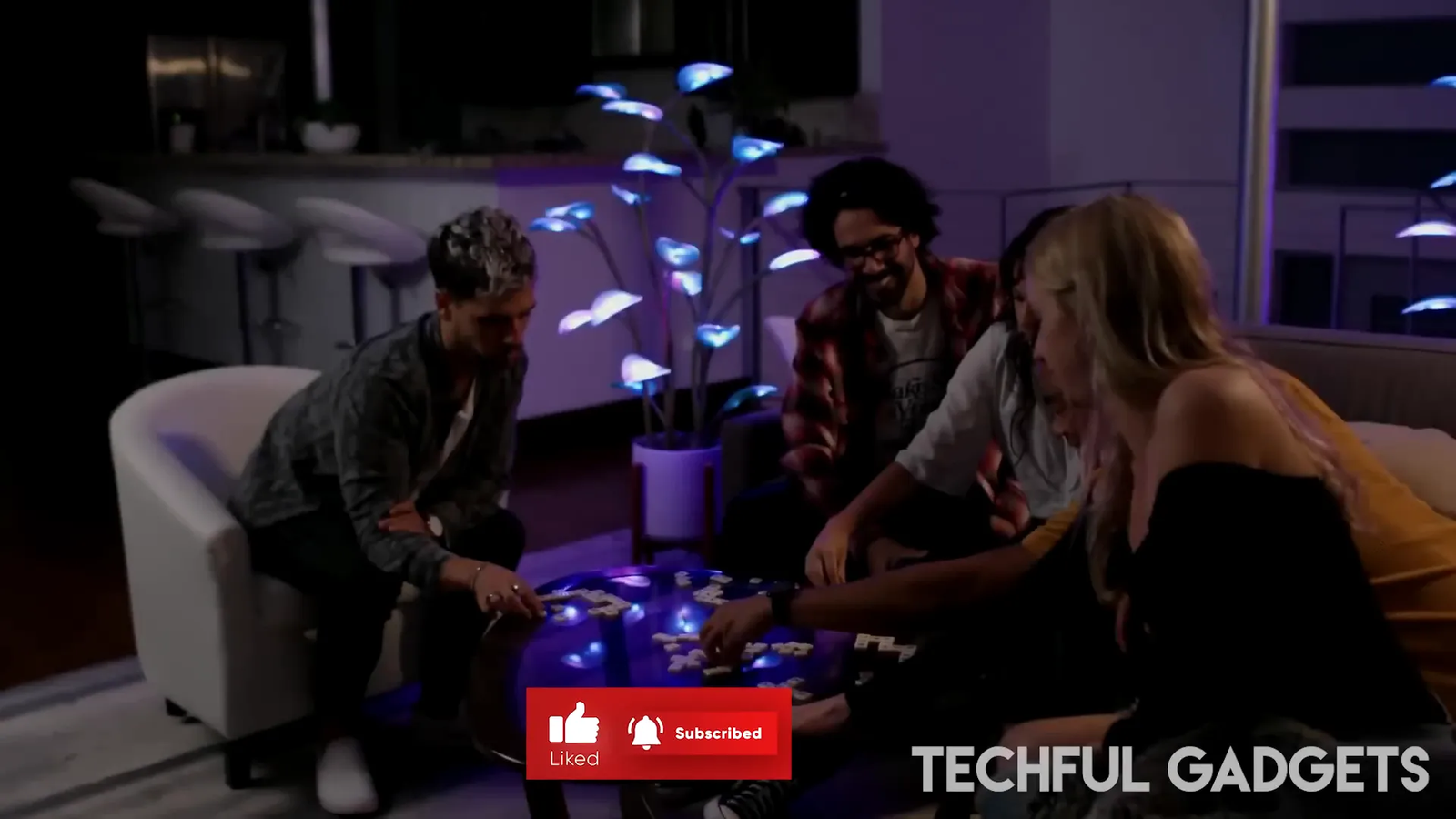 צמח LED Flora מואר