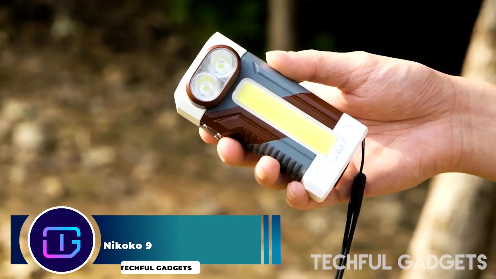 פנס Niko Ultra Beam - אור חזק וקרן ארוכה
