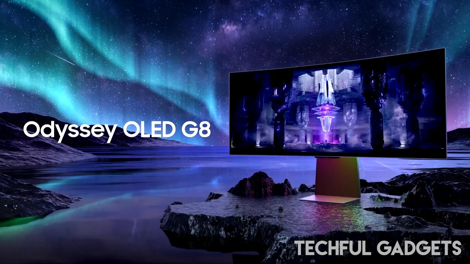 Samsung Odyssey OLED G8 monitor with stunning resolution